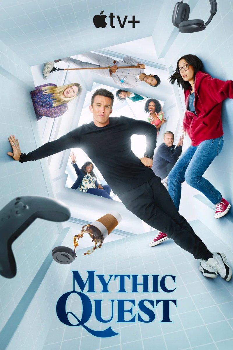 Bethanieedits's tweet photo. just finished mythic quest! seasons 1&amp;2 get a 9/10 and season 3 gets a 7/10 but all round very good show! https://t.co/nQa8TYRVMB