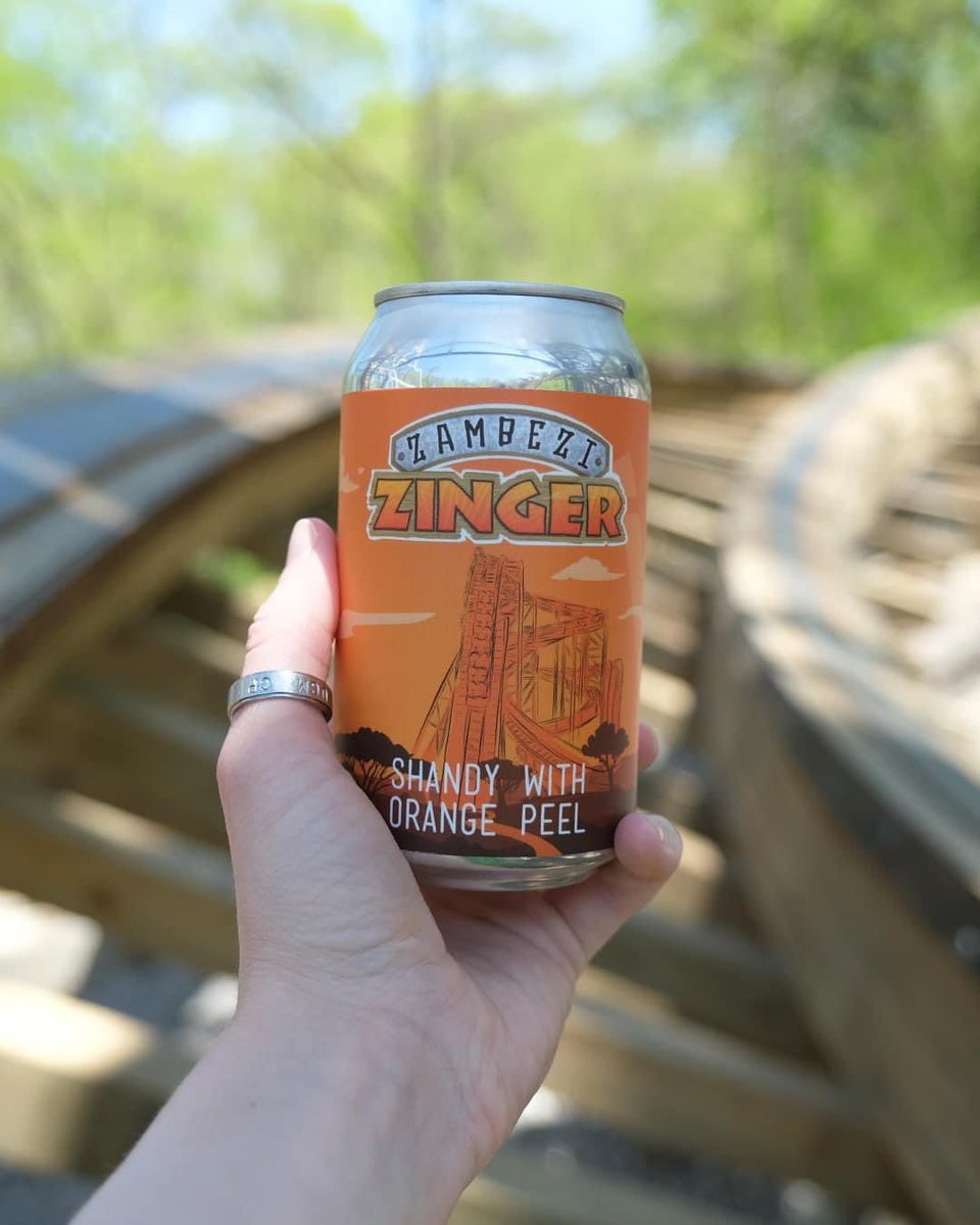In collaboration with <a href="/CraneBrewing/">Crane Brewing</a>, Zinger Ale is available at all @WorldsOfFun booze locations!! 🍻

#worldsoffun #wof #coasternation