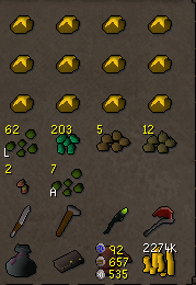 FrakeOSRS's tweet image. 25m firemaking xp update on the UIM