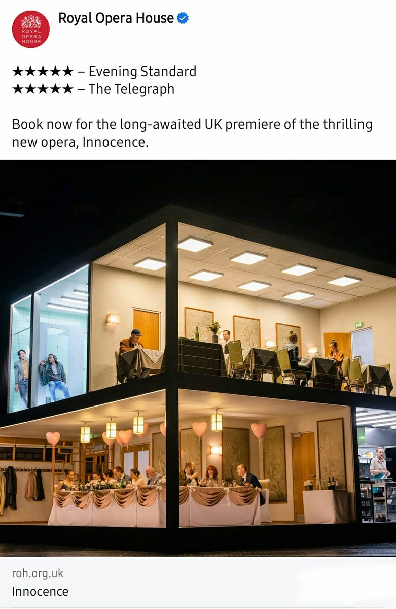 theonenonlybao's tweet photo. All of a sudden, I am feeling the sadness slowly creeping in, knowing we are on show 4 of 5. It's all gone by so quickly! 
#innocenceopera  #royaloperahouse #coventgarden https://t.co/lIkBl8FTA1