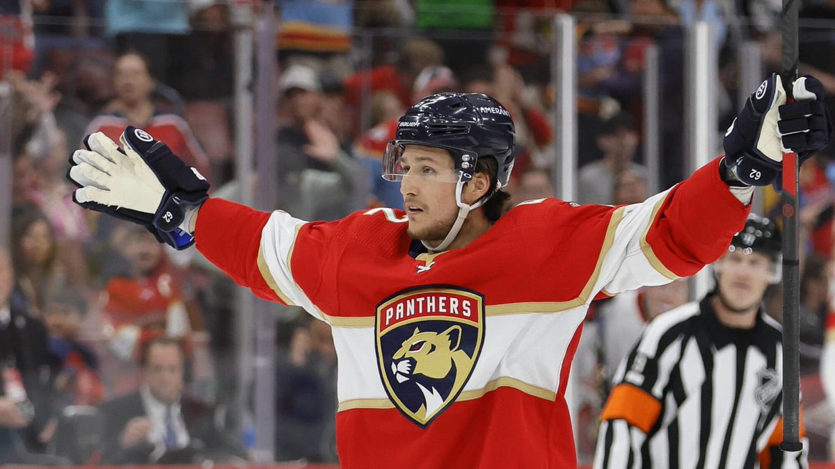 Congratulations to Florida Panthers defenceman Brandon Montour (Mohawk) for breaking the most goals in a playoff series by a defenceman record with 5! #FirstNation #NHLPlayoffs