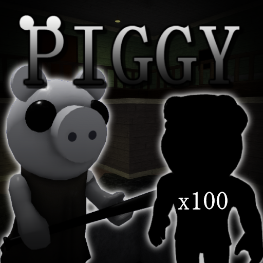 Piggy but it's 100 Players - Roblox