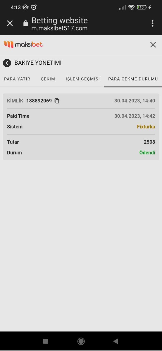 LdSefahan's tweet photo. @MaksibetCasino teşekkür ederim payfix yöntemi https://t.co/a0l4c3MYzh