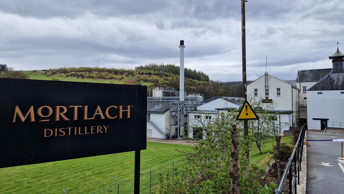 A great tour of @Mortlachwhisky Distillery at @spirit_speyside Festival on Sunday morning (30/4) 😀🥃👍