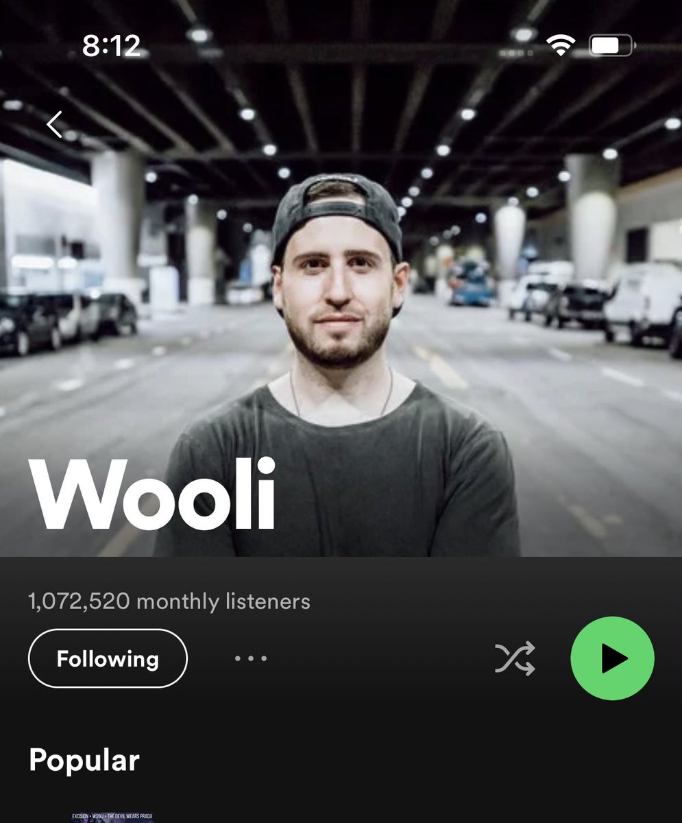 woolimusic's tweet photo. 1,000,000 🙌🙌
Cheers to all my friends and supporters for helping me reach cool goals ♥️ Appreciate yall more than words can describe https://t.co/JcU2PRW4xC