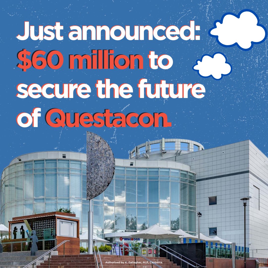 The Albanese Labor Government is serious about making our cultural institutions the best they can be.

I’m proud to announce today that we've set aside new funding for some much-needed upgrades to @questacon so it can continue to inspire our next generation of scientists!
#auspol