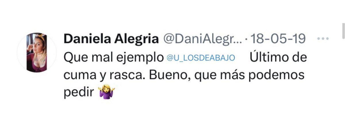 weondelcolo's tweet photo. @DaniAlegria_ https://t.co/aDgSCljbir