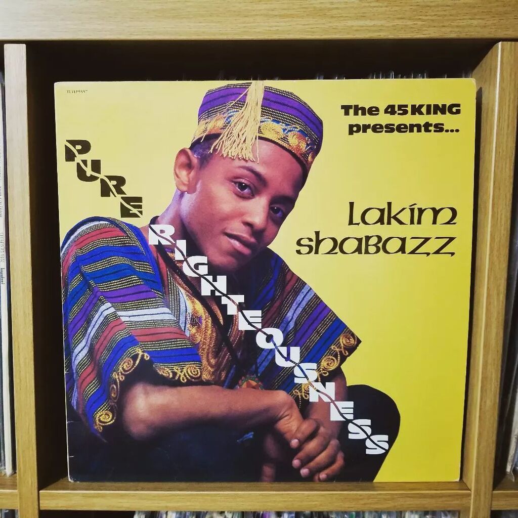 CountVinylDC's tweet photo. Being played tonight in DC… Lakim Shabazz,  Pure Righteousness… 1988 on Tuff City Records…    sent to me from wonderful NYC… super funky late century hiphop…   check out "Pure Righteousness" or "All True And Living"...  the theme tonight is "Sample The Dope Noise",  for … https://t.co/Dfzr069s62