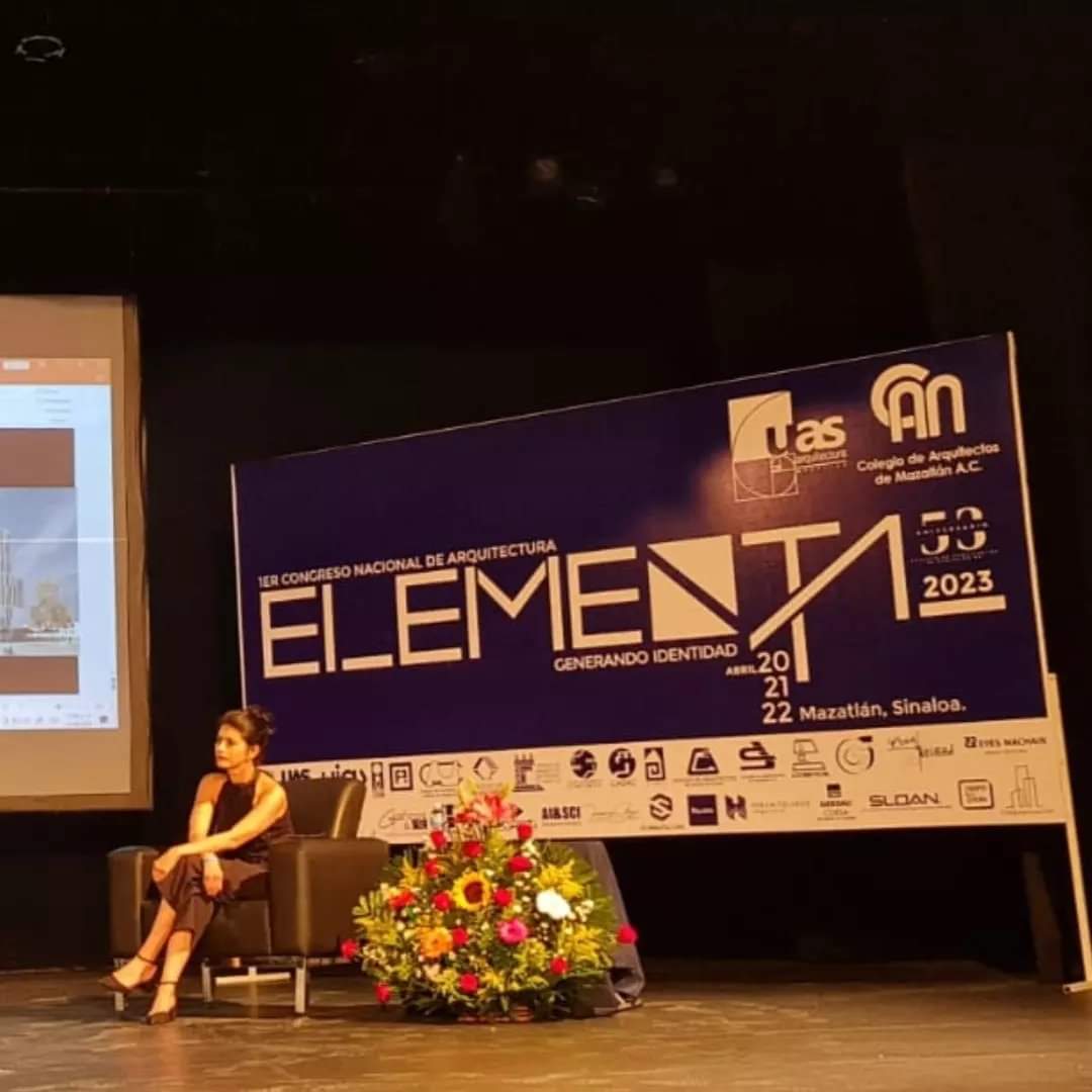 Excelente evento!!! Muchas gracias por tan grata invitacion!!! ❤
20, 21 y 22 de abril 23 - Primera edición del Congreso Nacional de Arquitectura "ELEMENTAL Generando Identidad"
Organizador: Colegio De Arquitectos De Mazatlan A.C.
Presidente: Arq. Gerónimo Alberto Salas Lizárraga