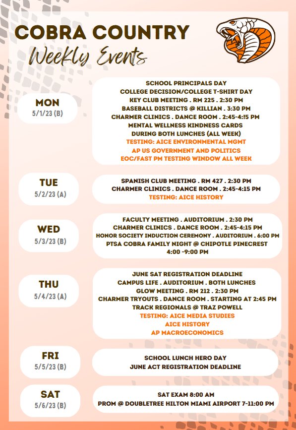 South Miami Senior High Cobras Football tweet media