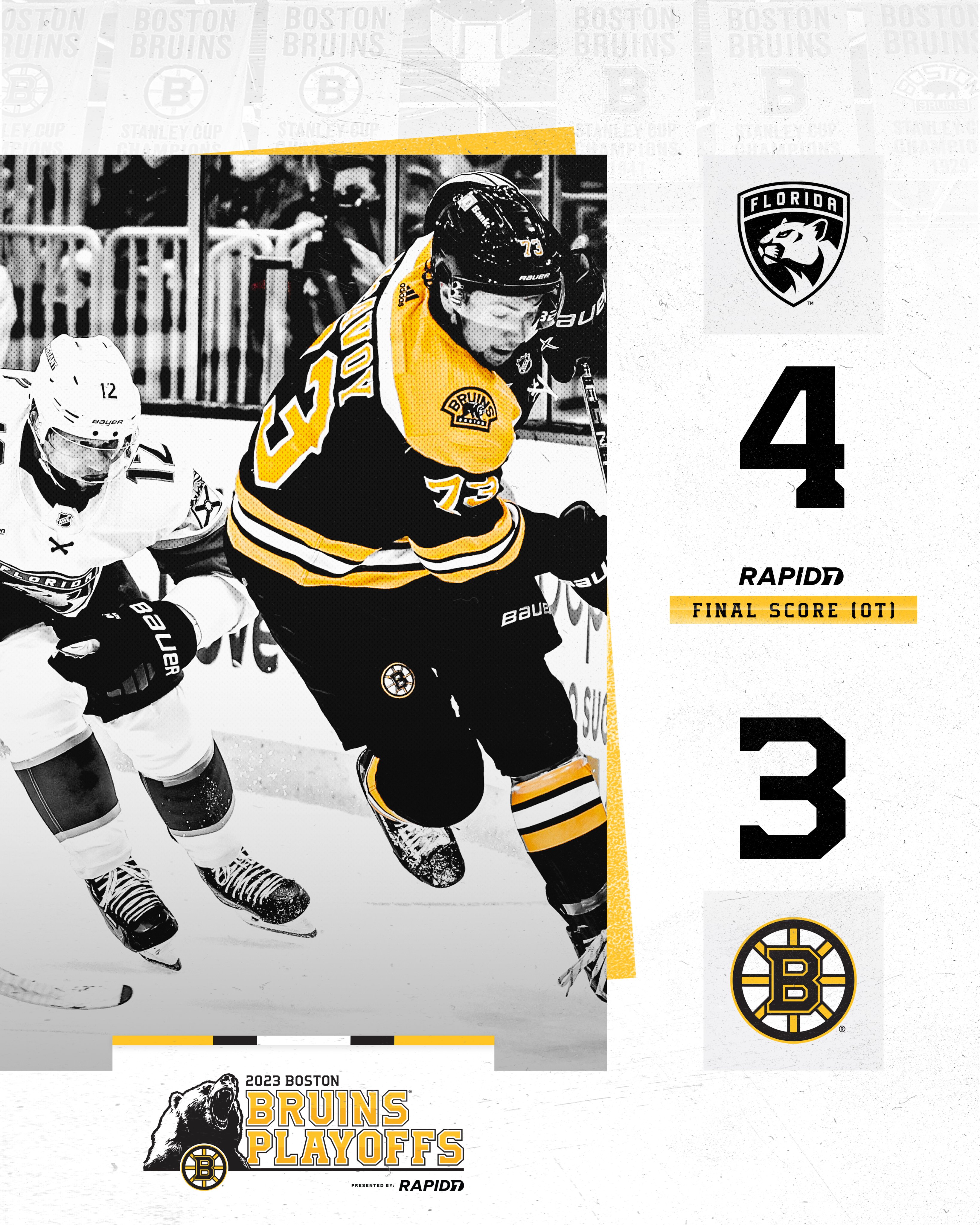 Boston Bruins on X: That's a shutout level hug.