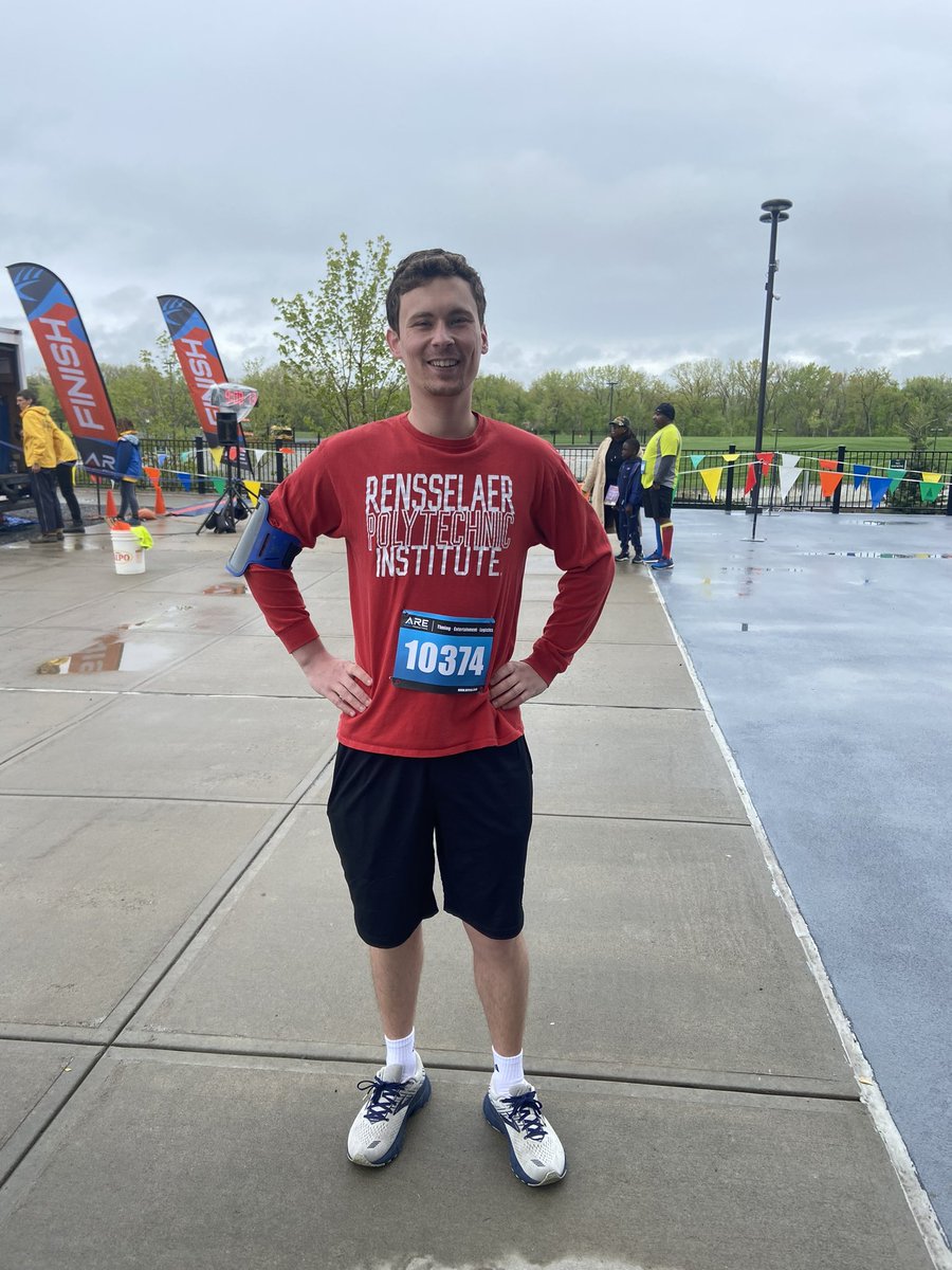 TylerJCronk's tweet photo. Did the Hero 5K Run for Autism this morning, I had such a fun time, helping a great cause, and I even did a personal best for a 5K run lol. 🏃🏻♂️😁🙌🏻 #herorun5k #autismawareness #autism #autismawarenessmonth #autismsociety #running #runningfrommyproblems #runner #icangothedistance https://t.co/XC6XxbK8uN