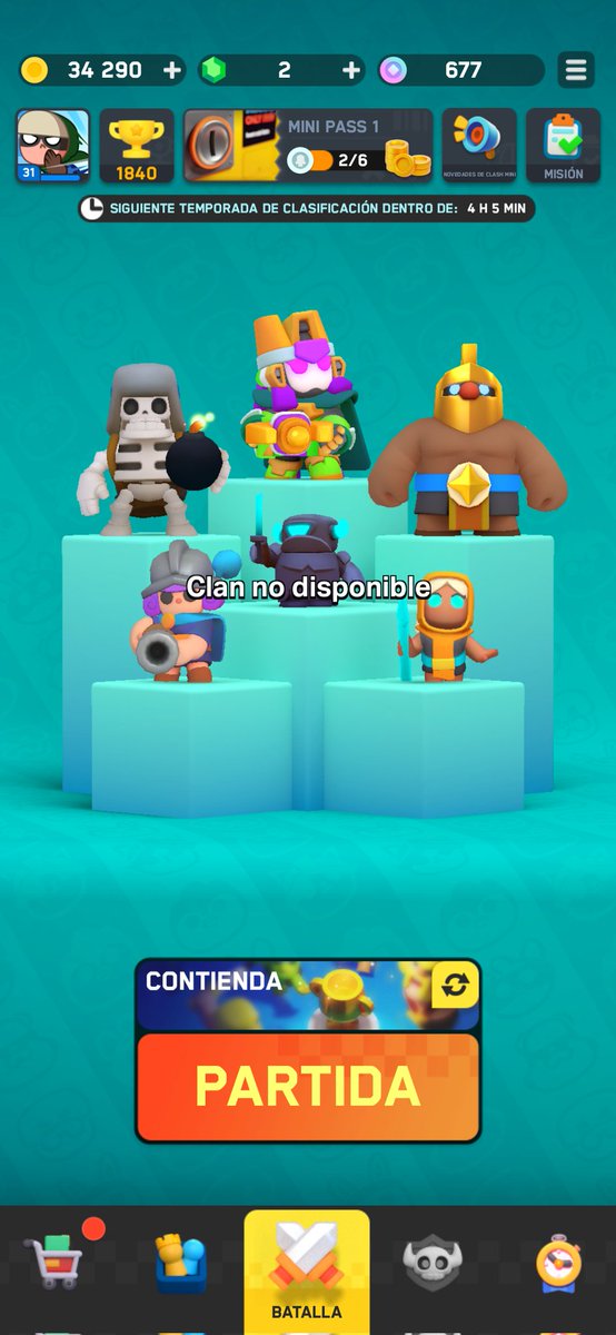 Saben por qué pasa esto 🤔 nunca me a sucedido <a href="/ClashMini/">Clash Mini</a> #clasmini