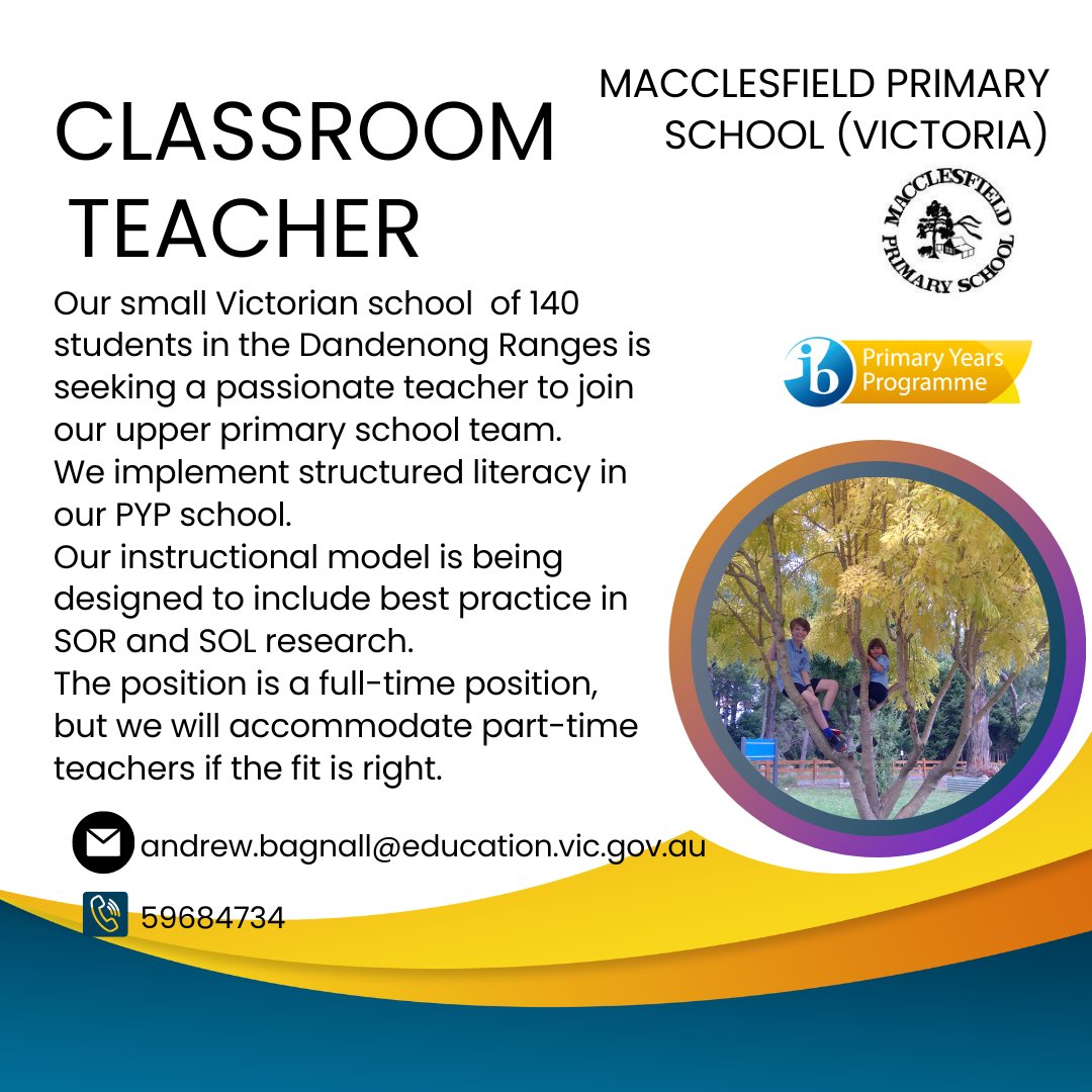 Hello Twitter world, 
We are trying to find a teacher who is passionate about SoR and SoL! To those who I have tagged, sorry for this crass attempt at reach! I am a big fan of all of you, and am hoping you may be able to RT or think of someone you know if is out this way?! TIA!