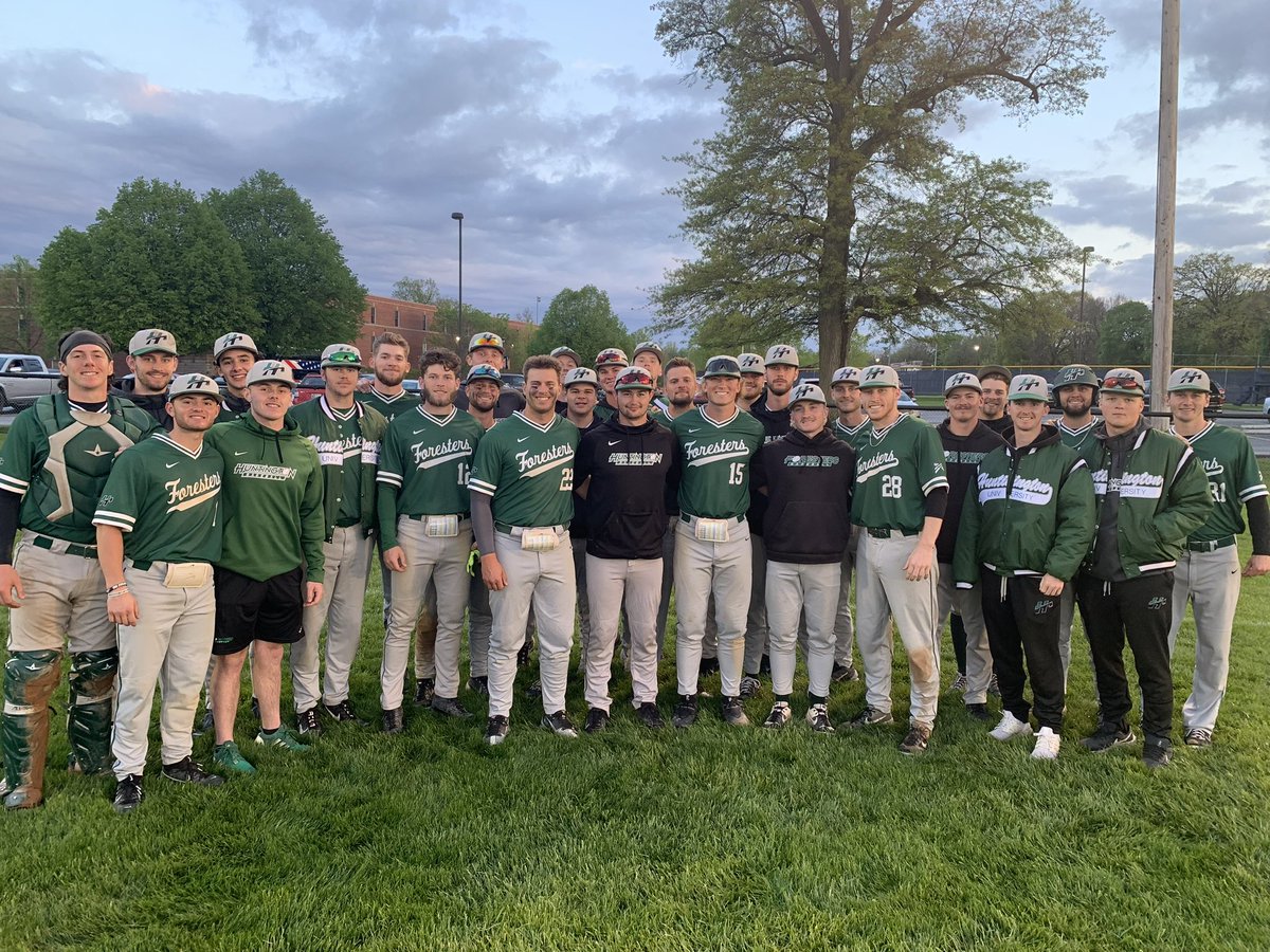 Congrats to our 2023 graduates!

<a href="/matthewwolff_/">Wolffy</a>, <a href="/ehoenie/">Ethan Hoenie</a>, <a href="/NoahTComstock/">Noah Comstock</a>, <a href="/rileymcmahon_01/">Riley McMahon</a>, <a href="/KallenK4/">Kallen Kelsheimer</a>, &amp; <a href="/WilsonSatchell/">Satchell</a> (Aug. 2023 grad)

They were winning a series and locking up 2nd place in the conference on Saturday so they didn’t get to walk. But we see you guys!!

#ACE🪓