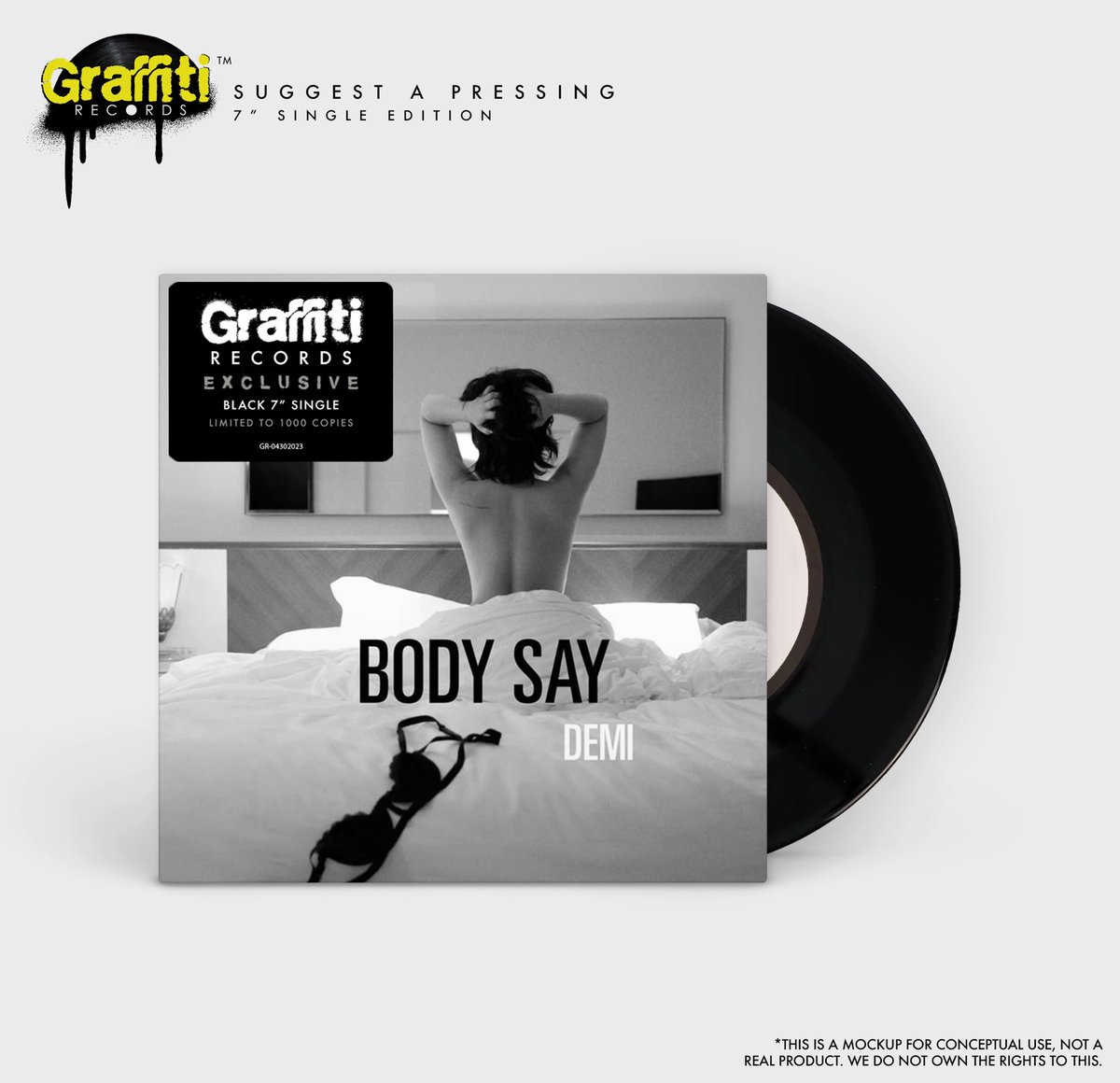 GraffitiRS's tweet photo. SUGGEST A PRESSING (7” Edition) :
Demi Lovato - Body Say vinyl.
#demilovato #bodysay #vinyl #SuggestAPressing @ddlovato https://t.co/Zb96rPD17S