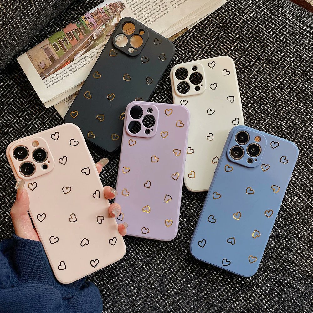 goodgoodhome22's tweet image. Make a statement with our Anymob Cute Plated Gold Love Heart Cases. It's the ultimate accessory for any fashion-forward iPhone owner. #anymob #iphonefashion #phonecases #goodgoodhome22 #fypusa #uk