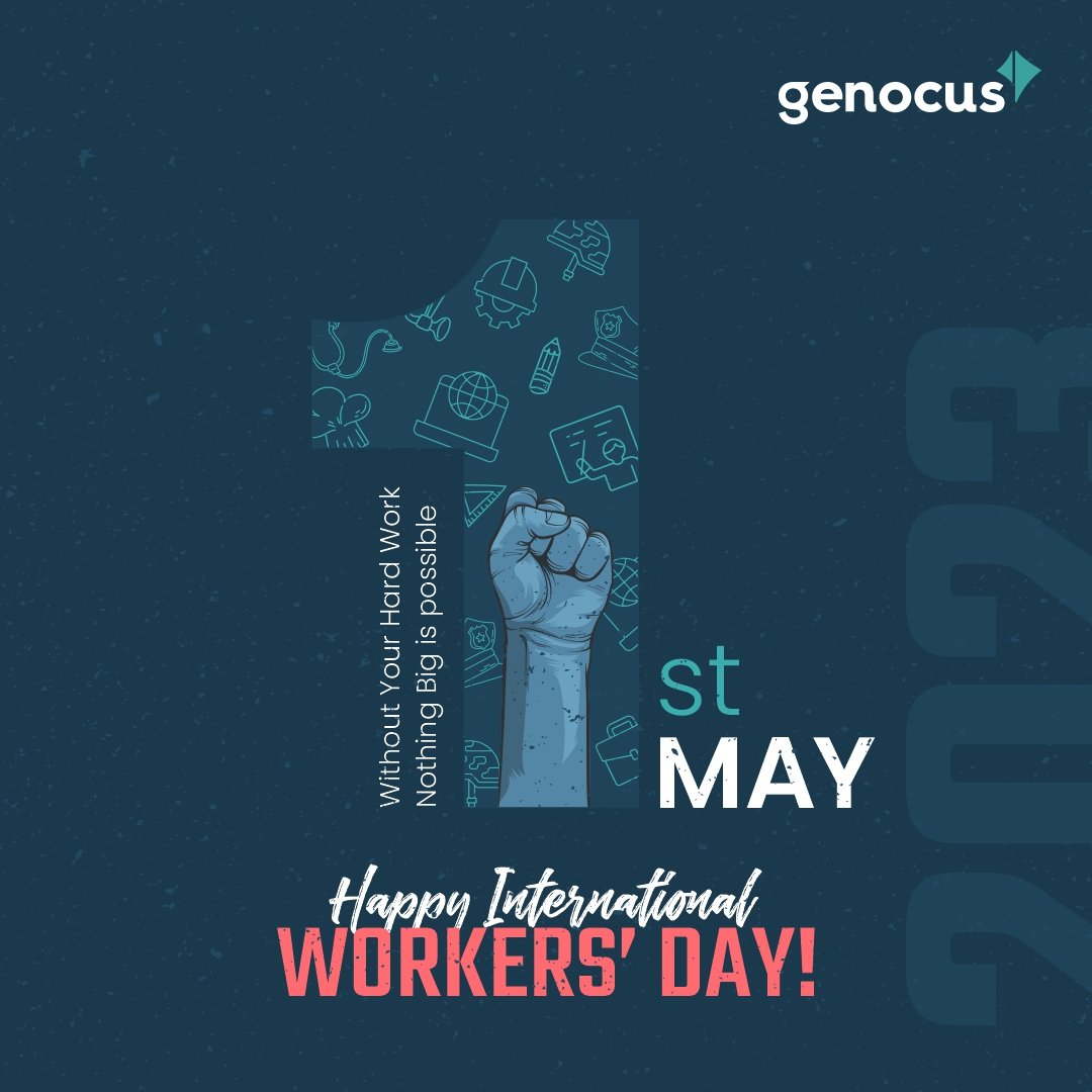 genocustech's tweet photo. May Day is a day that marks the historic struggles and gains made by workers and the #labourmovement during the 19th century. On the occasion of #MayDay, we at #GenocusTechServices would like to wish all the #hardworking people across the world a #HappyInternationalWorkersDay! https://t.co/wS9dzNupcZ