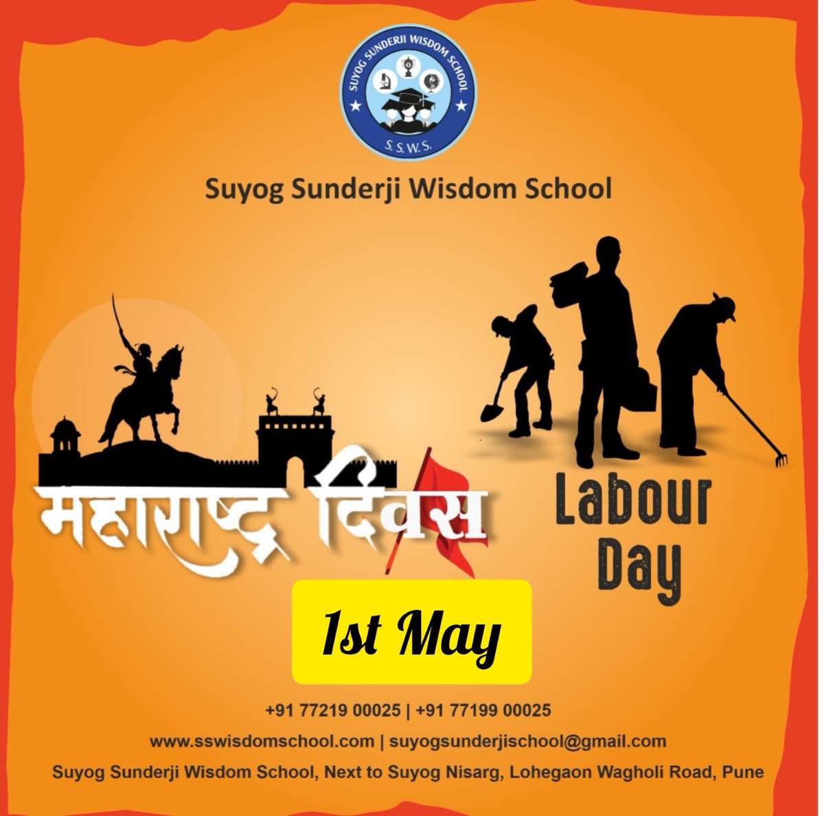 Let's celebrate Maharashtra Day & Labor Day by cherishing state’s diversity and honoring people working towards its progress.

#MaharashtraDay #maharashtra #marathi  #maratha #laborday #labordayweekend #happylaborday #labor  #labourday #workers