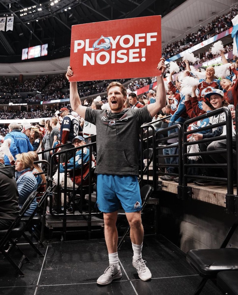 calescookie's tweet photo. Oh Captain, my Captain.🫡
#GoAvsGo https://t.co/FEJPfguDVH