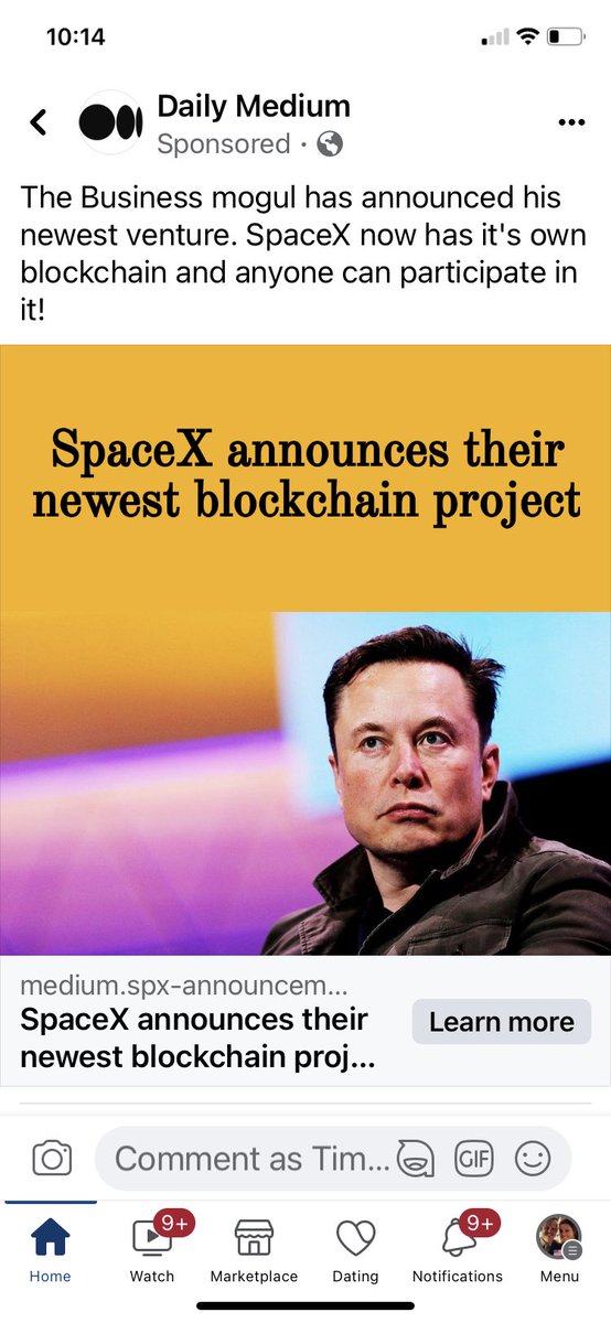 NHMA_Realtor's tweet photo. Elon, is this a scam from a 3rd party? @elonmusk https://t.co/Gy9TSz1CiH