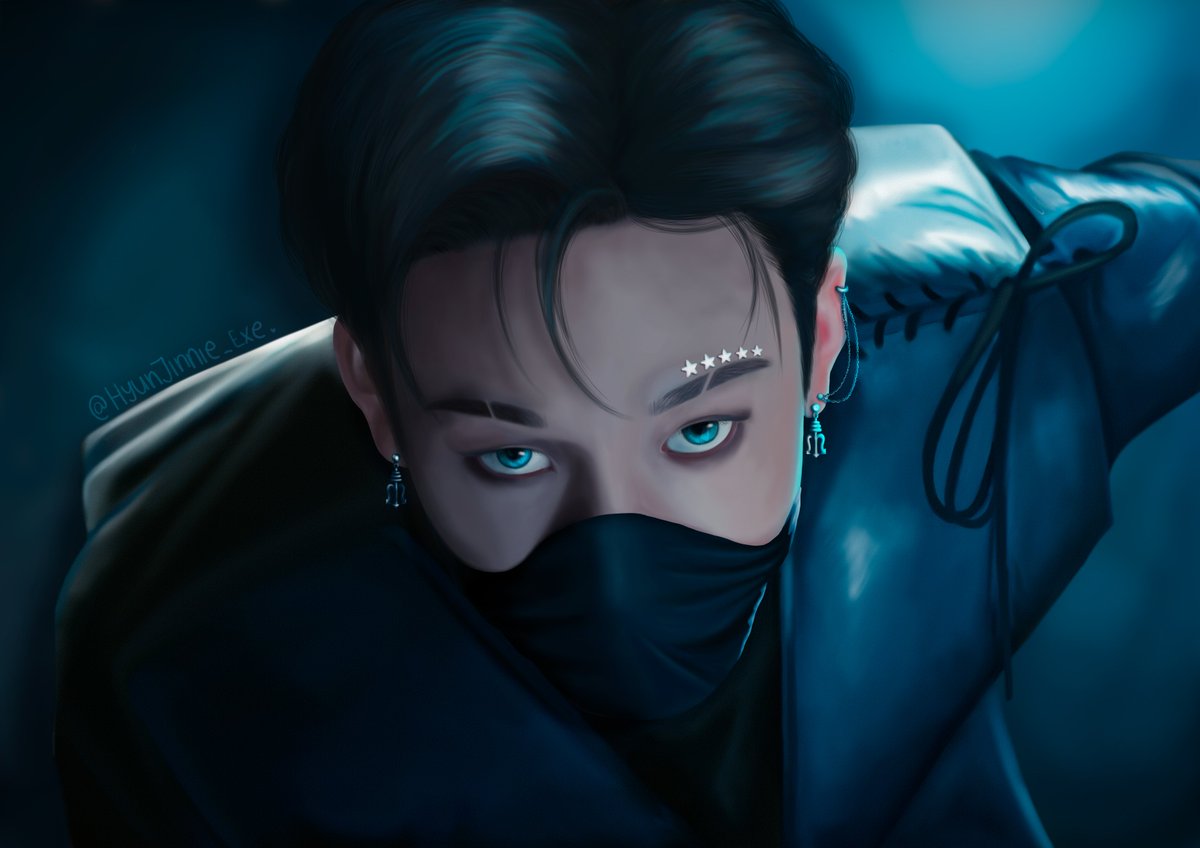 HyunJinnie_Exe's tweet photo. what? 
⭑⭑⭑⭑⭑
#StrayKids #스트레이키즈 #BangChan #방찬 #straykidsfanart #StrayKidsComeback #5_STAR #StrayKids5STAR @Stray_Kids https://t.co/Txmo7xCSK5