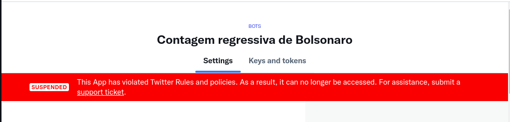 ContadorQueda's tweet photo. Não foi a API instável, é o Mosca cortando o acesso. Foi bom enquanto durou

Thank you @elonmusk for retire me earlier than I planned 😍😍😍 https://t.co/f1Xuj8Qa0S