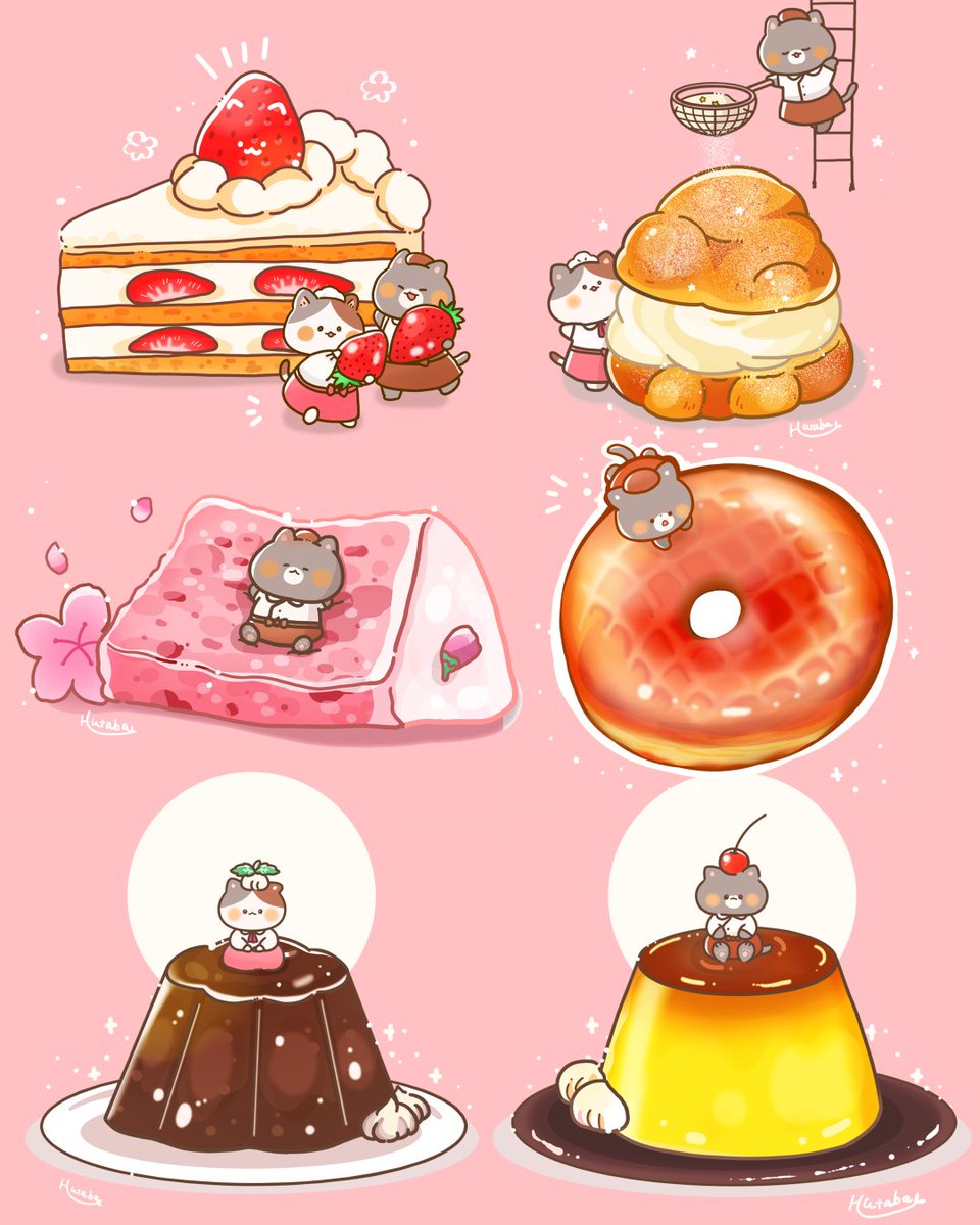 🐈🍰
#Illustration #食べ物イラスト https://t.co/8jCQ8le1YG