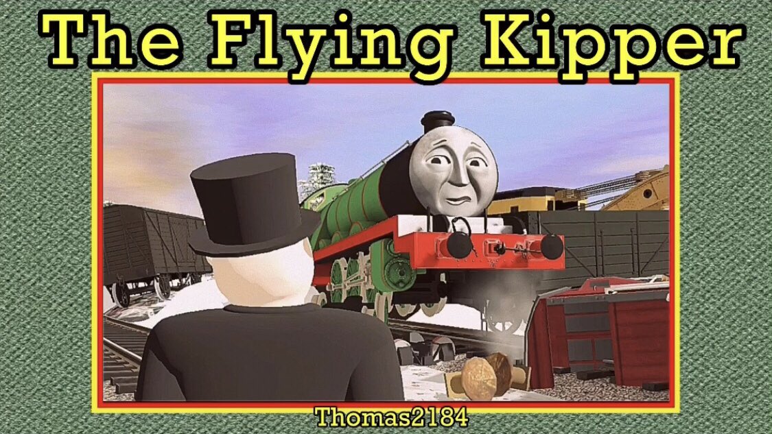 2184Thomas's tweet photo. NEW UPLOAD:

My Rendition of One of the Best Episodes Ever - The Flying Kipper!

https://t.co/1rzRK9HjY2 https://t.co/M16P0iK5O0
