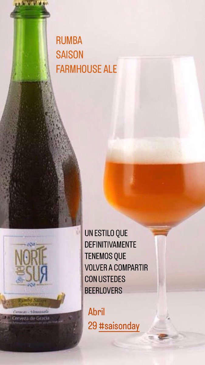 Te saludamos Saison Farmhouse Ale. !! #Hazloquetedepaz