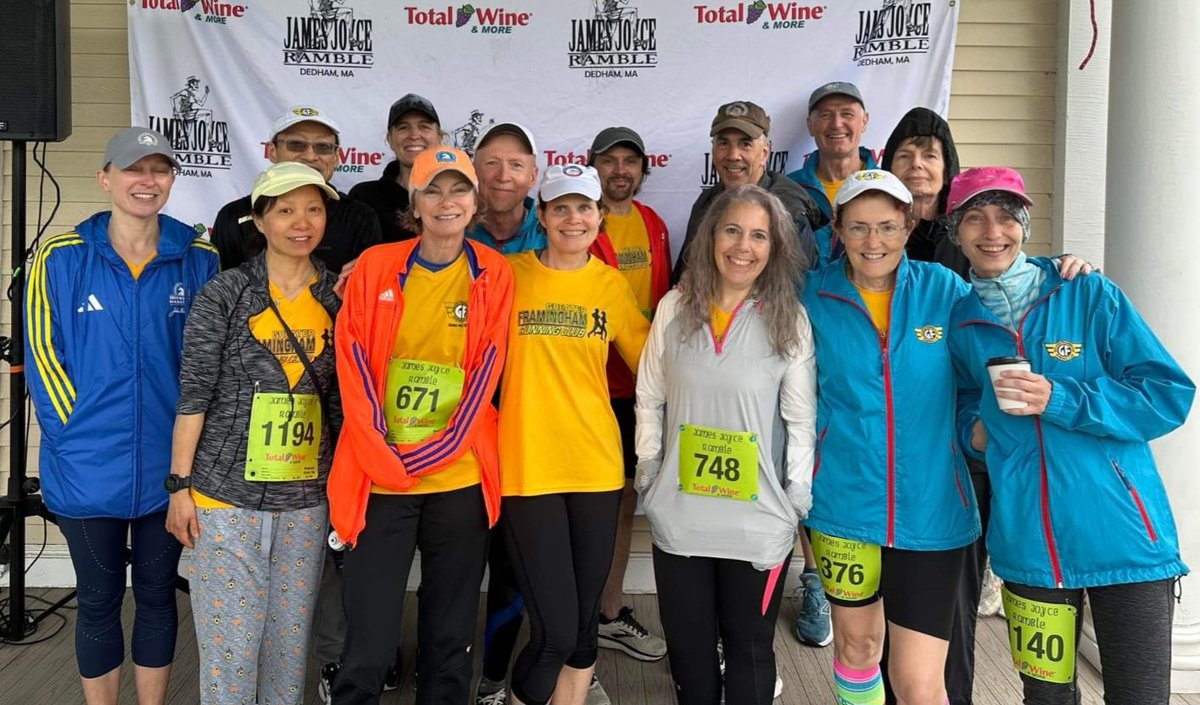 #GFRC at the #JamesJoyceRamble a hilly effort that we took on with gusto!! #comerunwithus