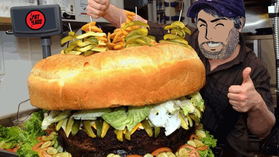 FatLads_Derug's tweet photo. We have a first submission to the meme contest by @SomElsAmics  🎉

FAT LADS NEVER DIET 🍔 https://t.co/0FNgAG314P