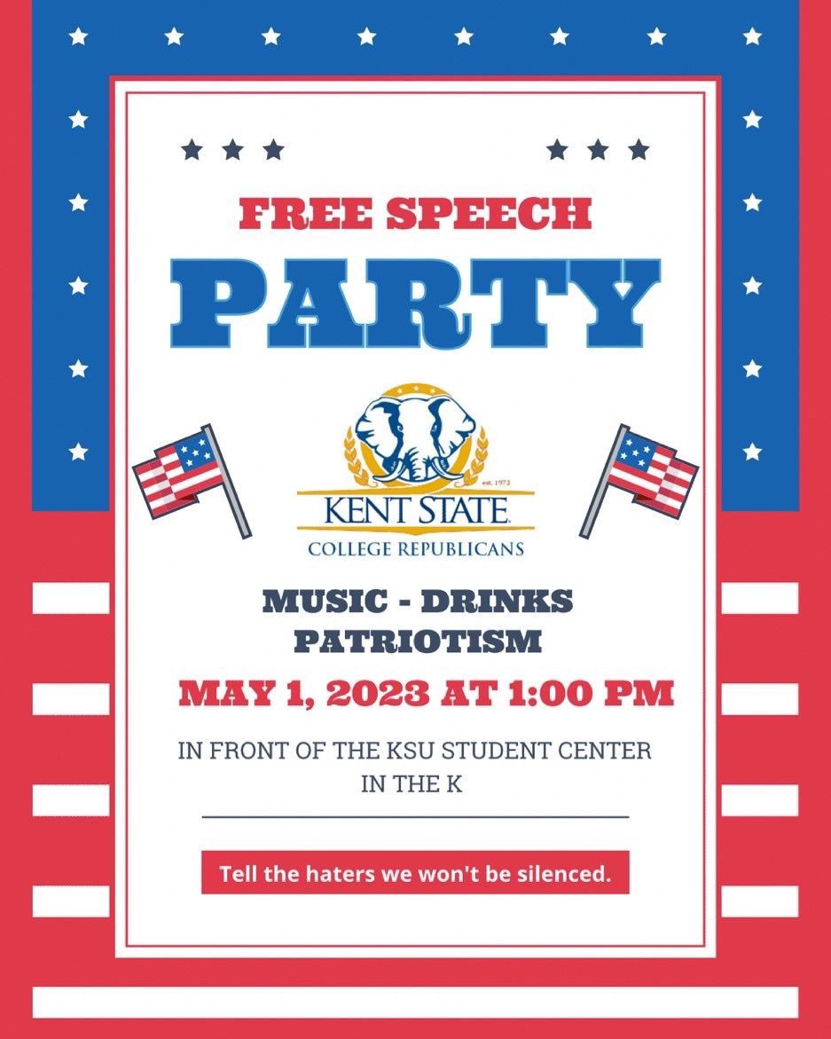 JOIN US TOMORROW ON THE K TO CELEBRATE FREE SPEECH ON CAMPUS!