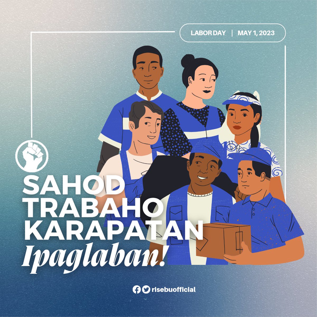 Ngayong Mayo Uno, pinagpupugayan ng Rise for Education - Bicol University ang lahat ng manggagawang Pilipino at nakikiisa kami sa pagsulong ng kanilang mga panawagan, karapatan, at interes.

BASAHIN ANG BUONG PAHAYAG: m.facebook.com/story.php?stor…

#MayoUno2023