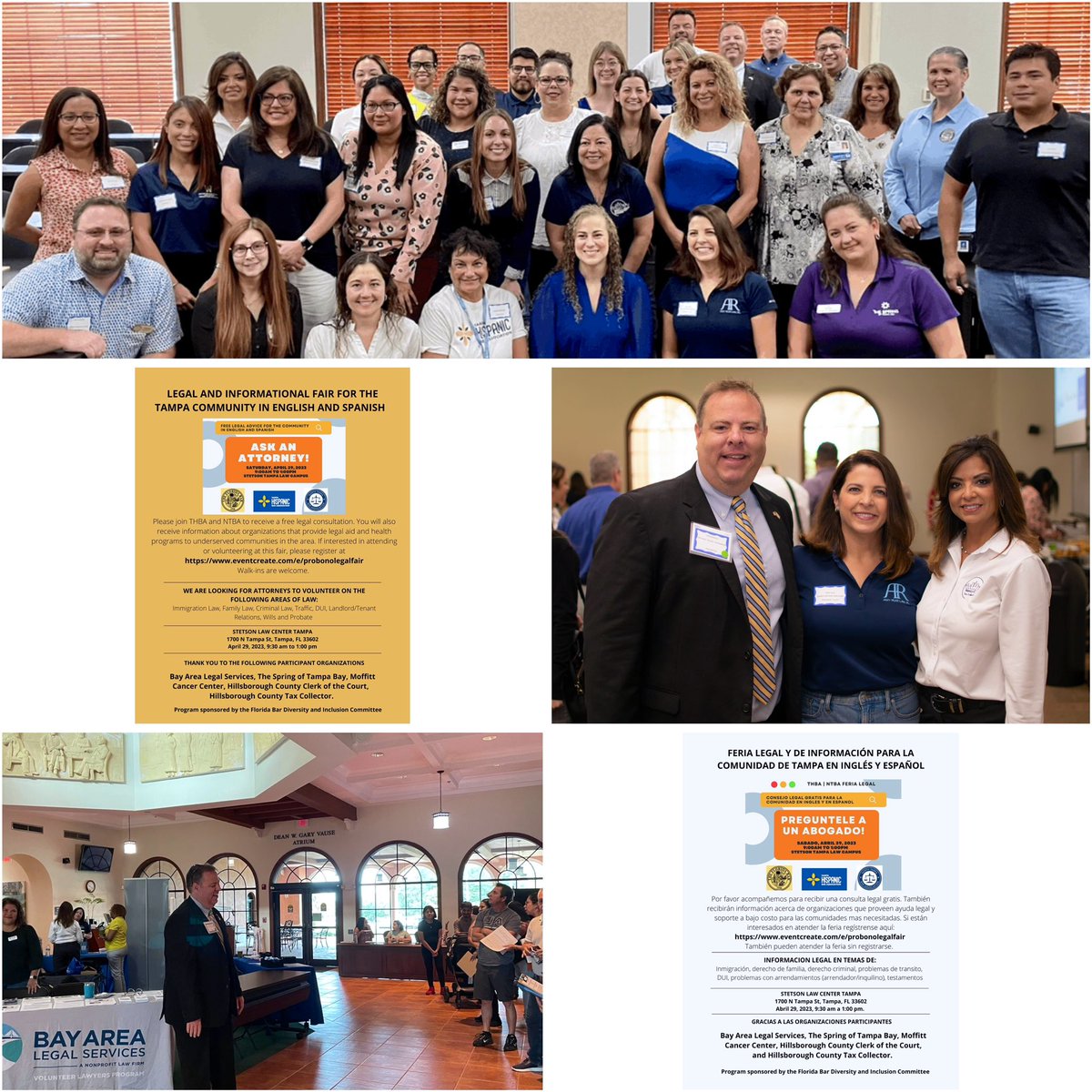 Judge Michael Baggé-Hernández (@judgebagge) on Twitter photo Grateful to, <a href="/THBAOrg/">Tampa Hispanic Bar</a> & N. Tampa Bar Association, for the legal consult event. Couldn't give legal advice, but enjoyed supporting members of <a href="/TheFlaBar/">The Florida Bar</a> & <a href="/HCBATampaBay/">HCBA</a>. Heartening to see experts provide free advice. #WeAre13Strong #somos13fuerte #HCBA #tompabagge #thefloridabar Grateful to, <a href="/THBAOrg/">Tampa Hispanic Bar</a> & N. Tampa Bar Association, for the legal consult event. Couldn't give legal advice, but enjoyed supporting members of <a href="/TheFlaBar/">The Florida Bar</a> & <a href="/HCBATampaBay/">HCBA</a>. Heartening to see experts provide free advice. #WeAre13Strong #somos13fuerte #HCBA #tompabagge #thefloridabar
