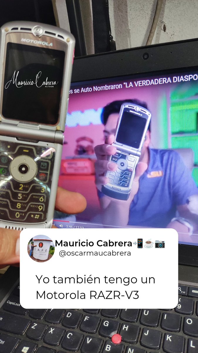 oscarmaucabrera's tweet photo. Mientras me informo con @TecnoBoca en su canal de #YouTube sobre un tal Mario Gómez dis que son la diaspora 😜, veo que Omar muestra un vídeo de ese tal Mario con una serie de pasos a seguir jajaja saber para que..¿Y que tal? Omar muestra un Motorola y la envidia fue grande 👇😉 https://t.co/IG9qqe6Ikt