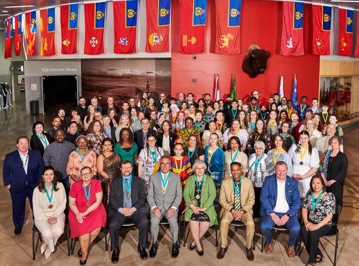 The Royal Reception Medallion ceremony at the RCMP Heritage Centre marked the exciting beginning of the 53rd Mosaic cultural event, organized by the Regina Multicultural Council (RMC).

 #yqr #mosaicyqr2023 #mosaicyqr