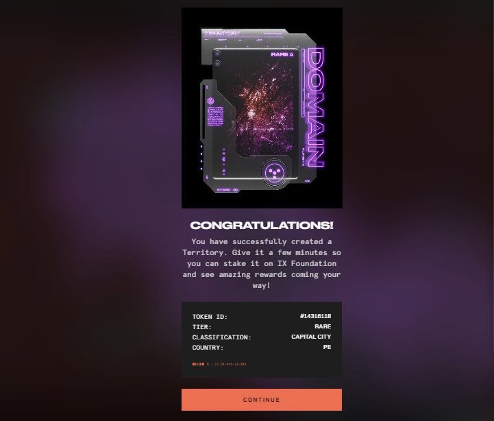 huuthan1992's tweet image. Today is International Labor Day in our country. After a long time of failed mint I finally completed my Domain. Grateful for the good things that come my way #PlanetIX 
Thanks @Planetix0 
$IXT
#Missioncontrol 
#NFT
#Gamefi 
#PlayToEarn