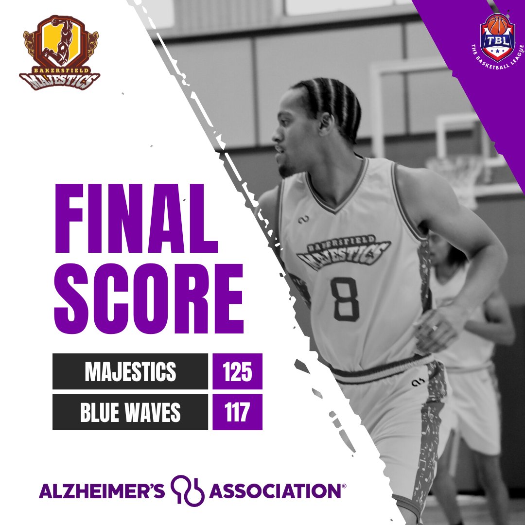 BFDMajestics's tweet photo. Good win for a good cause💜 good job boys!! https://t.co/7ET4E10T9l