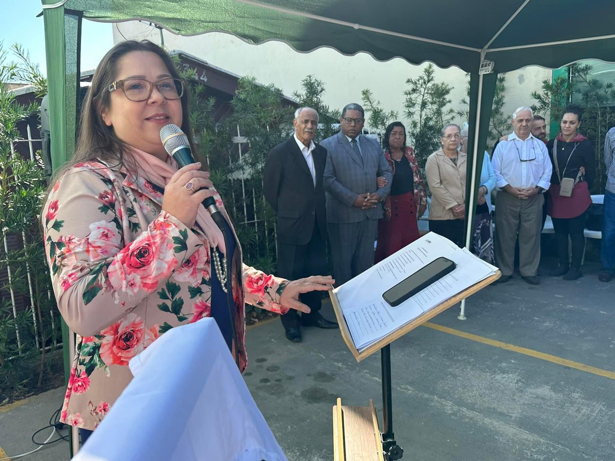 tanisesabino's tweet photo. Nesta manhã realizamos uma homenagem aos irmãos da AD, Adão Ignácio Alves e Evaldo Machado dos Santos, q agora são nome de rua no Mário Quintana. Os familiares, pastores e moradores estiveram presentes e lembraram o legado destes dois líderes, em um momento marcado pela emoção. https://t.co/uTXOuVNlWR