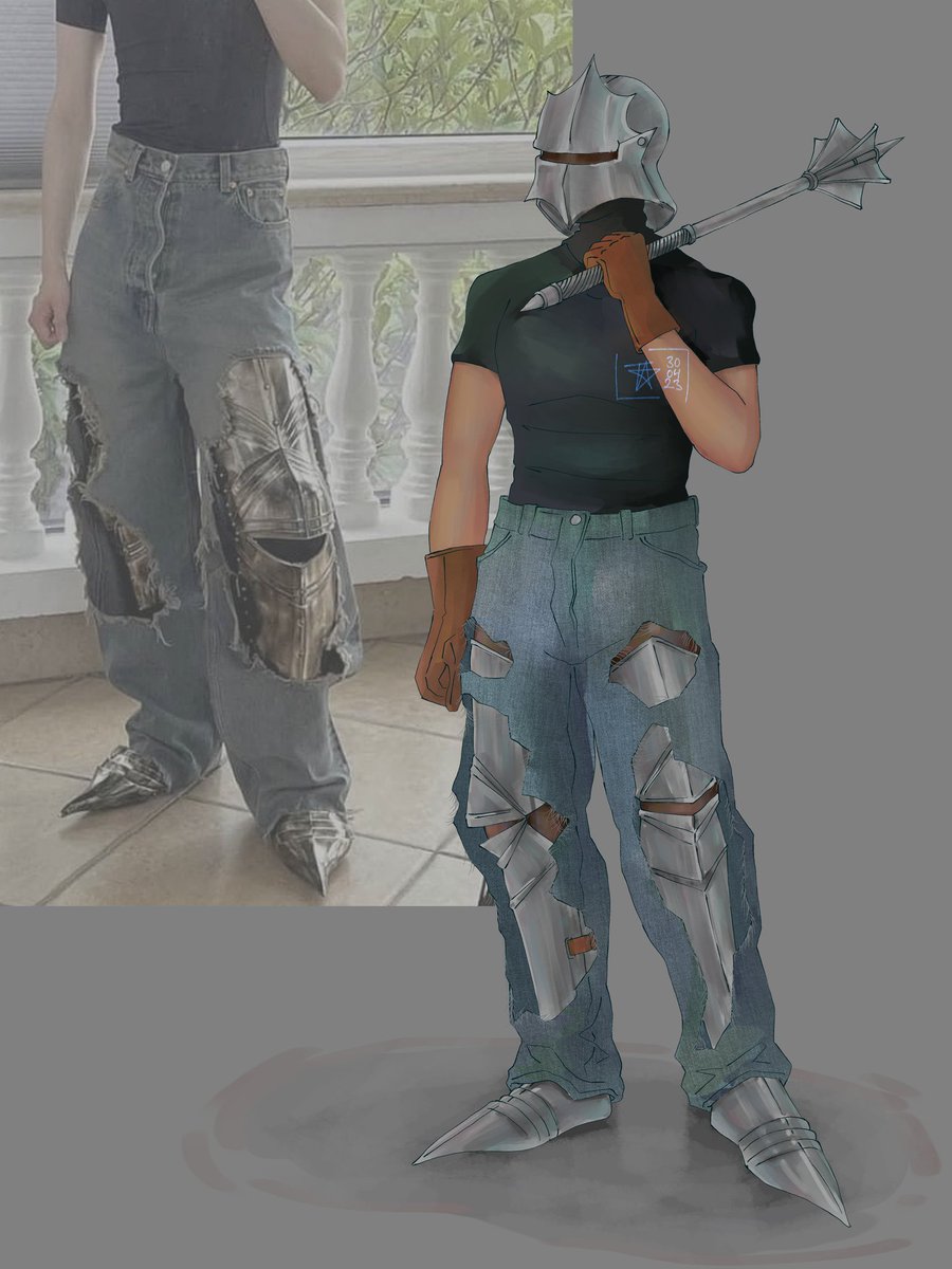 7SkyesofFire's tweet photo. blue jean knight https://t.co/AWNapkjHeC
