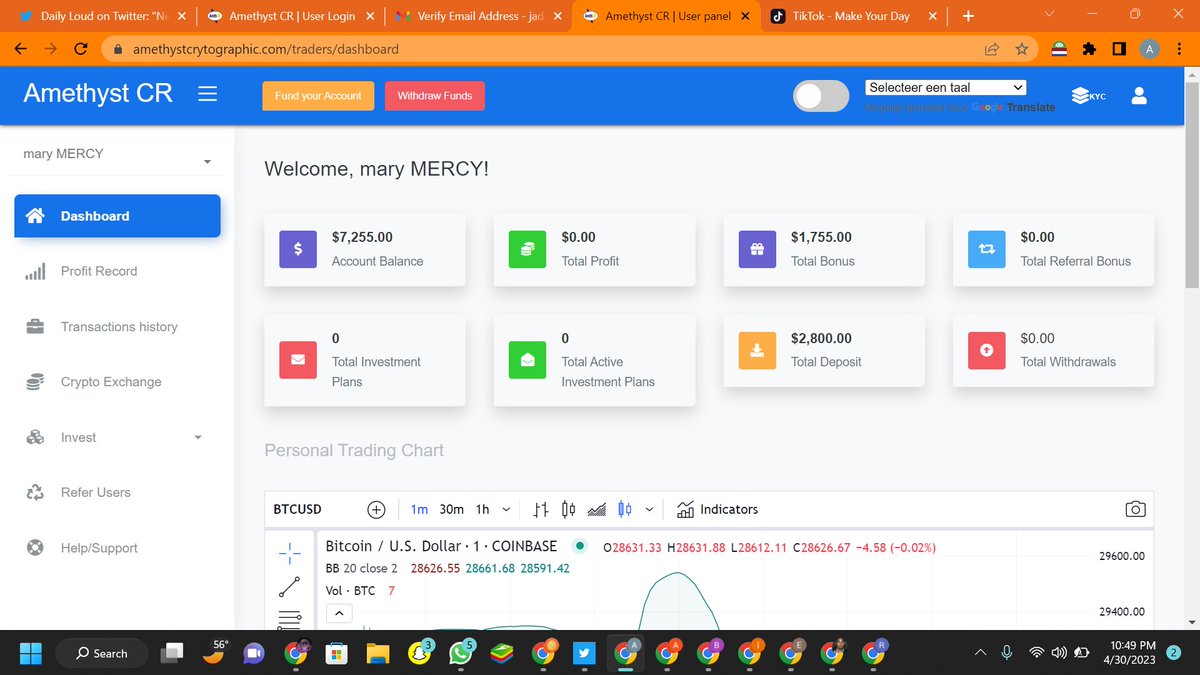 amirahdymemoney's tweet photo. after Exhausting my savings for my Man, I got 3964.22 rom daycare this month then I chose to diversify into Amethyst. I made a screenshot so you see the journey and hustle of a young woman on a quest to success https://t.co/UGocAwFsAp