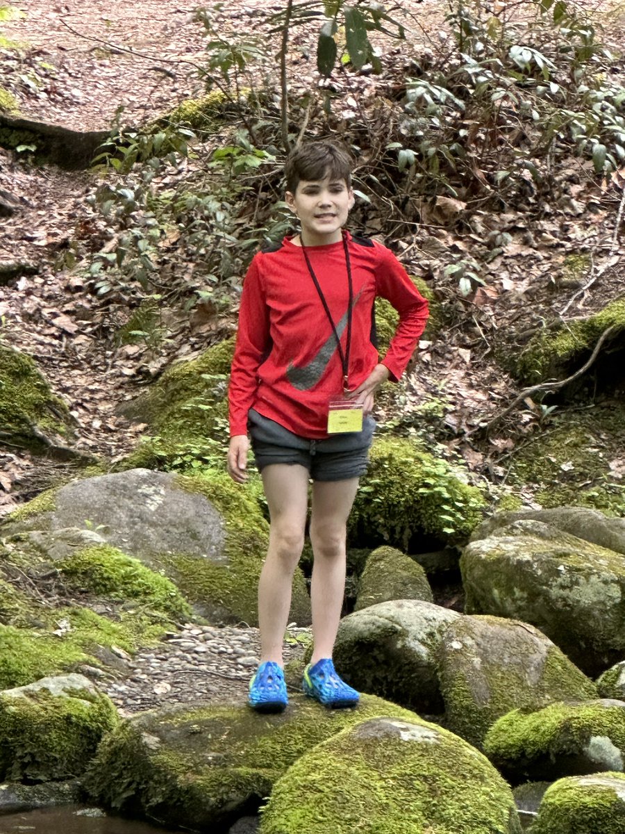 Lots of fun on the all day hike and hang around camp at <a href="/gsmitremont/">Great Smoky Mountains Institute at Tremont</a>! <a href="/PRTrekNTravel/">Trek&Travel</a>