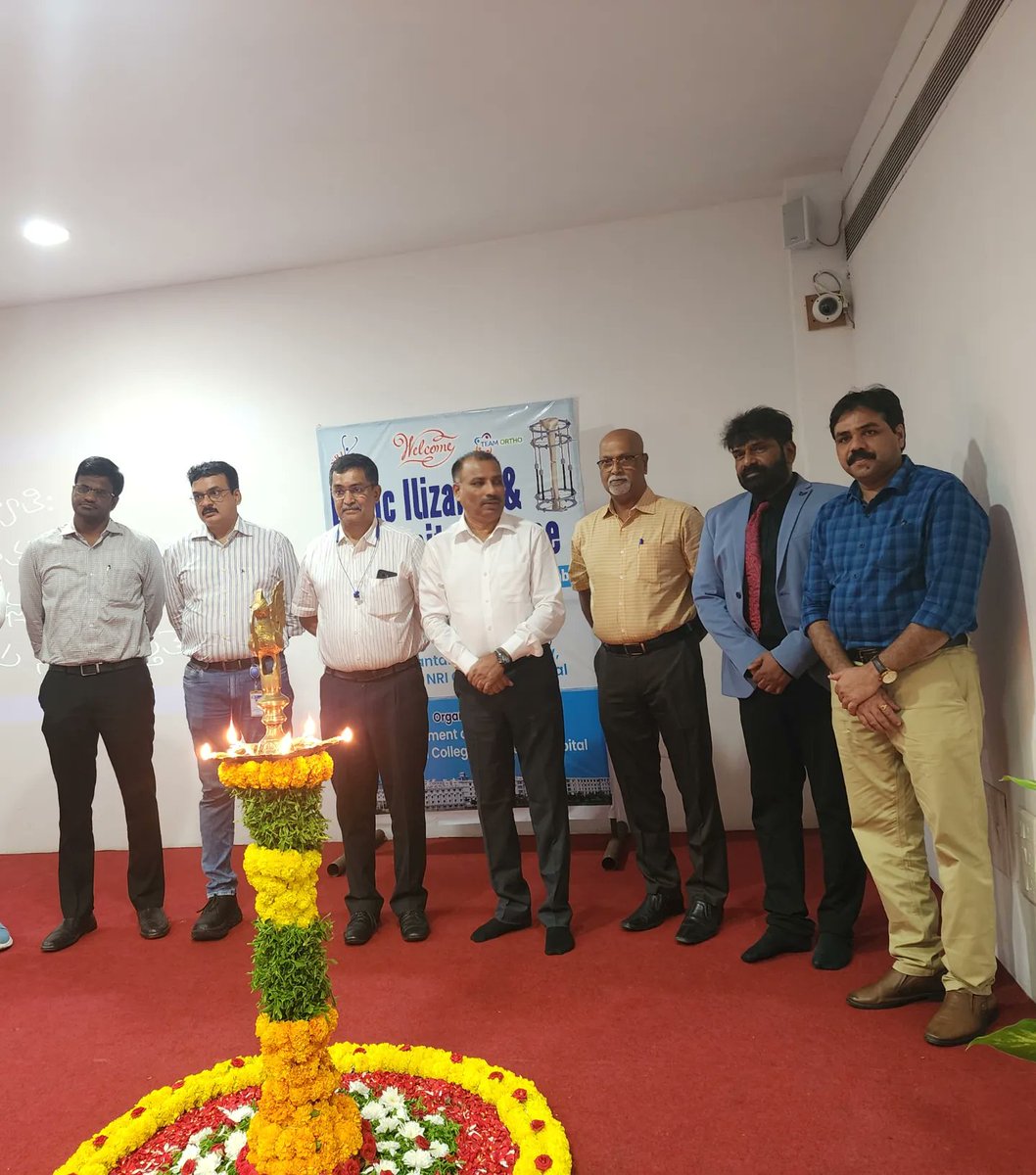 drksatya's tweet photo. My Last CME &amp; WORKSHOP as Head of Orthopedics @nriaschinakakani .
Thanks @Teamortho1 For making it a fruitful one.
Thanks for all the help given by @MVRaoIPS to be a memorable one for me https://t.co/DDYWrDRZlq