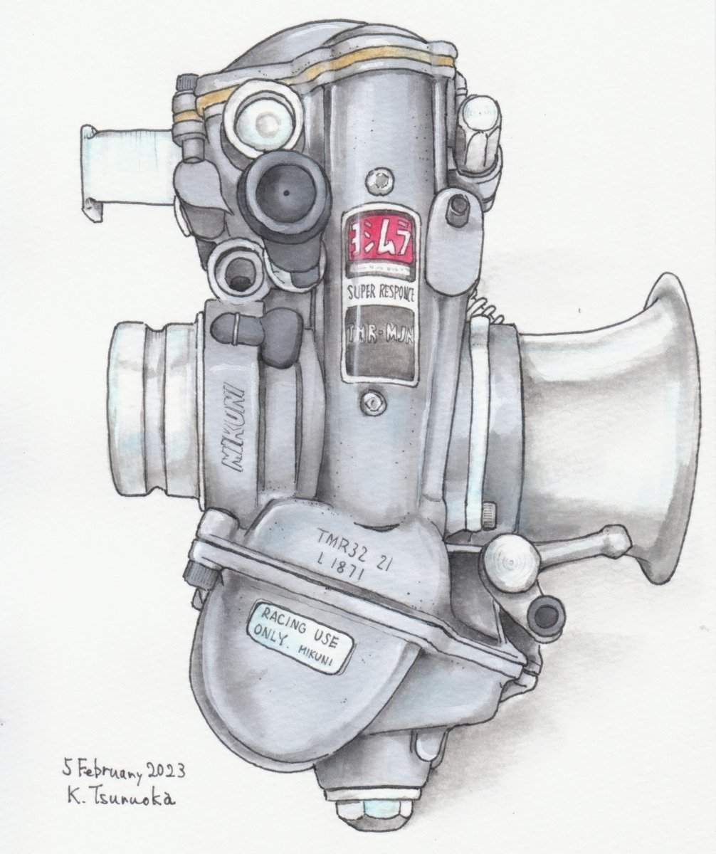 KazTsuruoka's tweet image. キャブレターのみなさん。
Weber IDA
Keihin CR
Mikuni /Yoshimura TMR-MJN
Mikuni VM

#mikuni
#ゴールデンウィークSNS展覧会2023