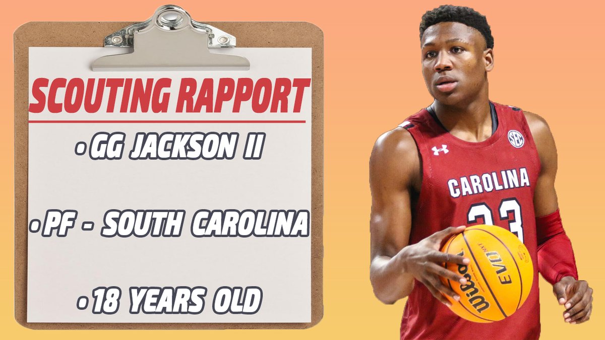 ScoutingRapport's tweet image. 📢📢📢Check out our 21st episode of #ScoutingSundays for the 2023 NBA Draft which breaks down @GamecockMBB forward GG Jackson's freshman season as well as his NBA potential! #NBADraft 

youtu.be/uCPSnUyv0Xo