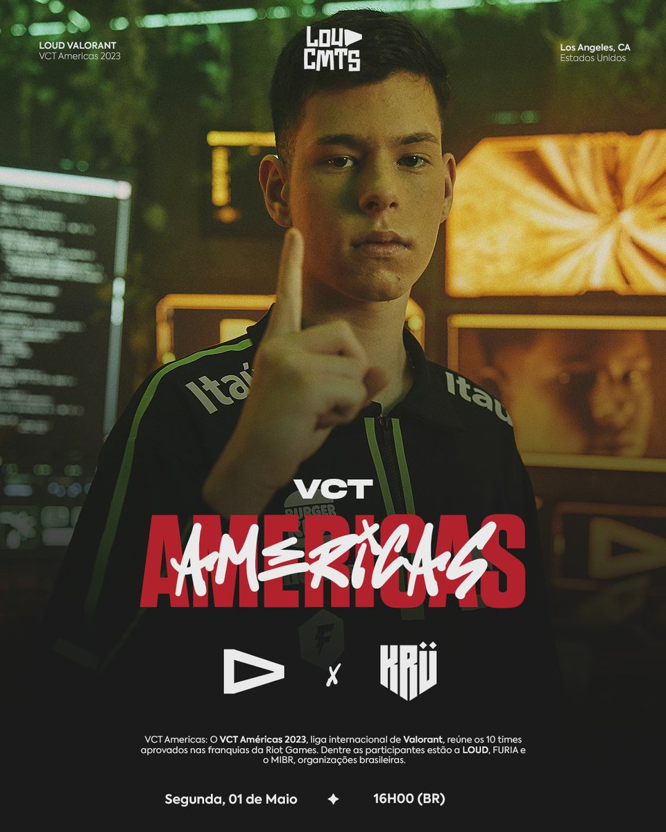 LOUD Comments on Twitter "🔥 HOJE É DIA DE LOUD VALORANT • Hoje às 16h