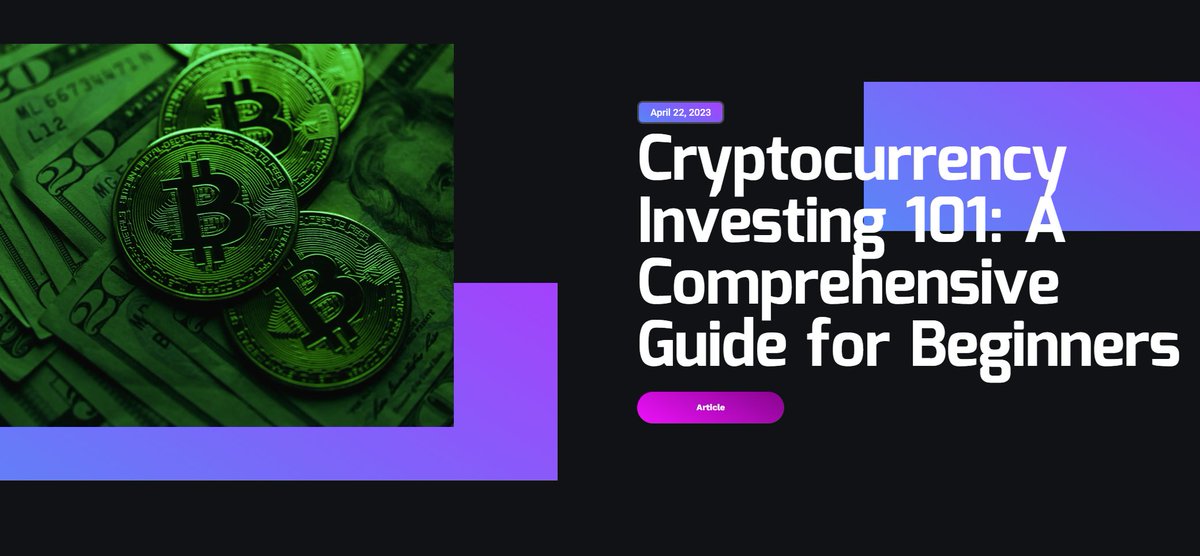 WhaleCoinTalk's tweet photo. Cryptocurrency Investing 101: A comprehensive #guide for beginners!🧠

Check out our article to learn more!🐳

https://t.co/euUYdSUMjC  ✍️

Stay tuned for more!🔔 https://t.co/hsEEdnmCm9