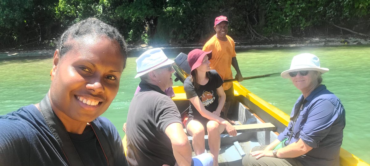 SprepChannel's tweet photo. Find out why a joint visit to gather data on climate change impacts on Vanuatu's Tanna Island is so critical to the community's response to extreme weather events. ▶️https://t.co/vIr2B2J8L8
#ResilientPacific #Vanuatu #VanKIRAP https://t.co/i5dMC3ga9p