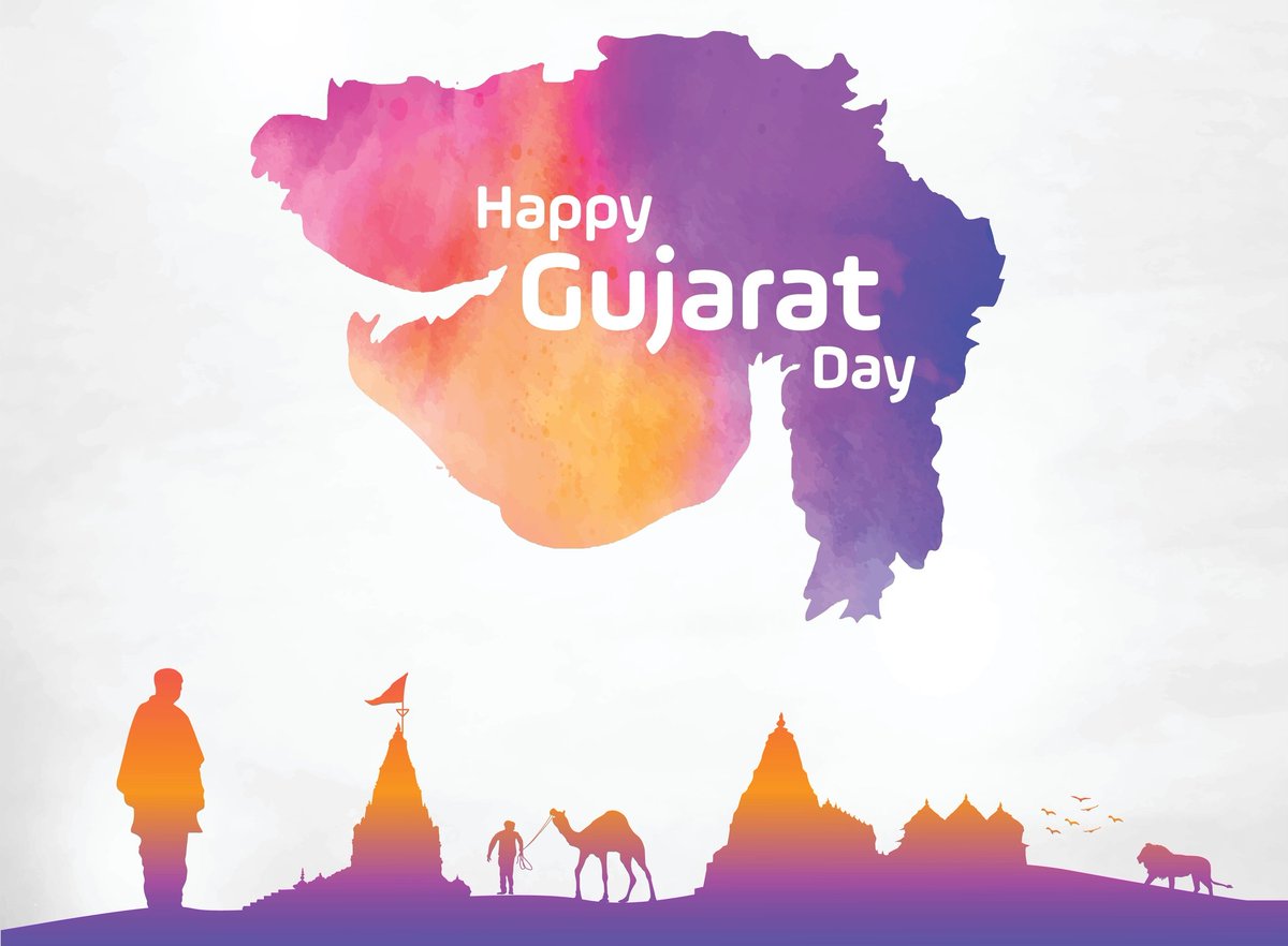 ParmarNic's tweet photo. ખંત, ખમીર અને ખુશીની અમીરાત ગુજરાત,
સાહસ, સંવાદ, સમર્પણનું સગપણ ગુજરાત,
સમજદારી ભરી સમતાનું સરનામું ગુજરાત,
ગુજરાત રાજ્યની સ્થપના દિવસ ની દરેક ગુજરાતીને હાર્દિક શુભેચ્છાઓ....
#gujaratfoundationday #GujaratDay #1stMay https://t.co/G7qrMopGxV